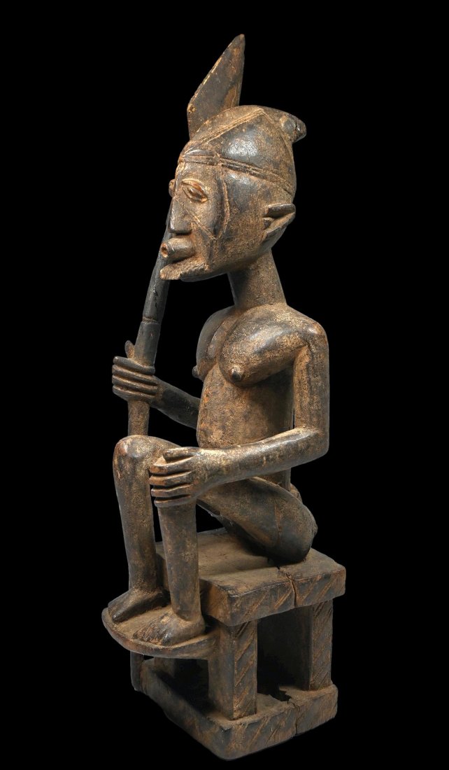 A Dogon Sculpture of a Chief (1 of 7)