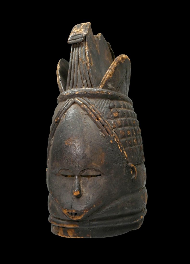 A Mende or Vai Bundu Helmet Mask (1 of 9)