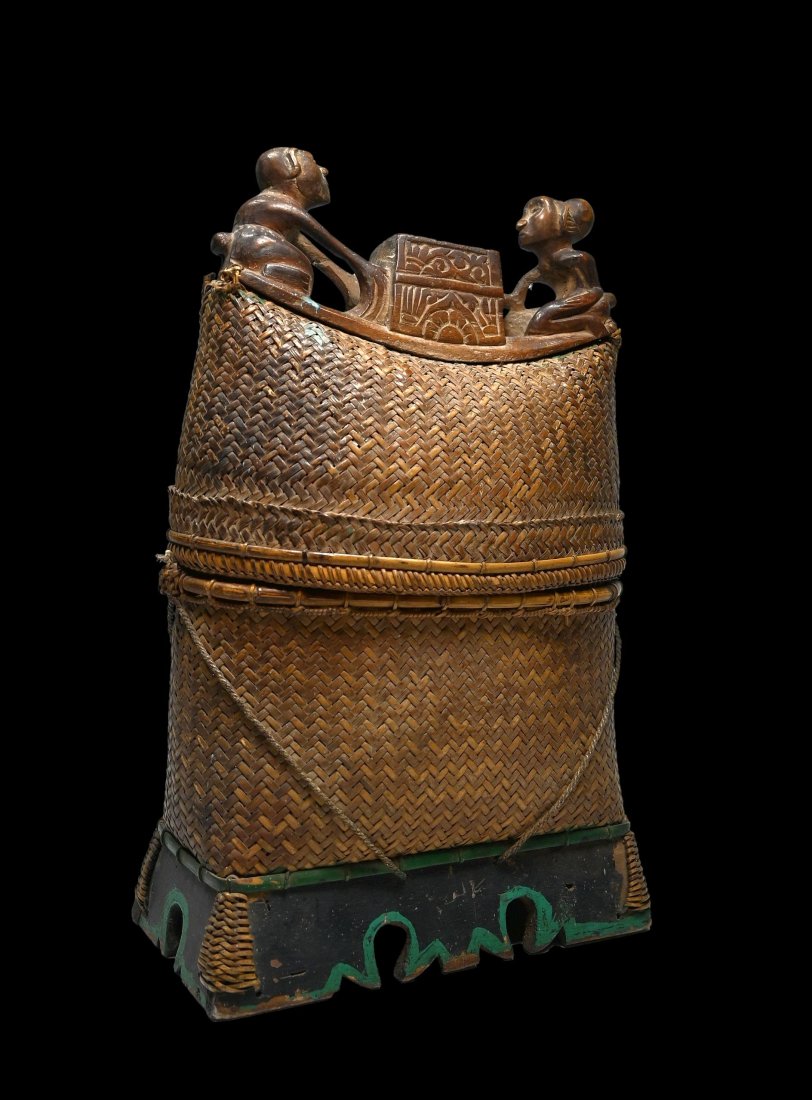 A Fine Antique Basket From Java Ex Nooter Collection (1 of 5)