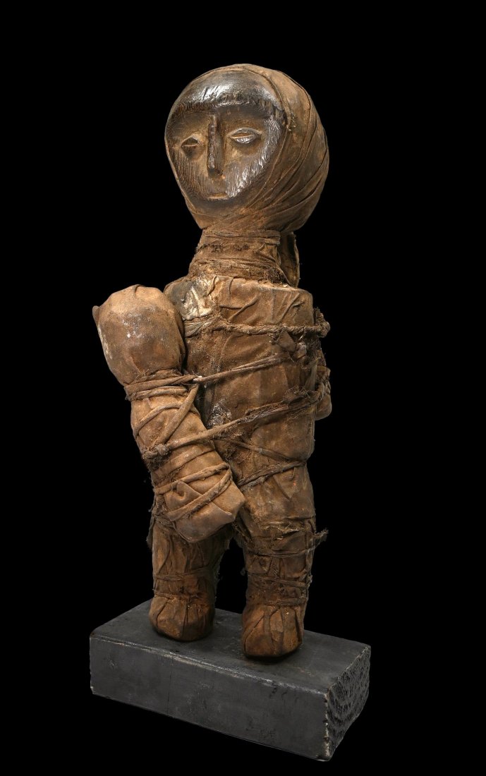 Dramatic Pare Mummy Wrapped Magic fetish (1 of 5)