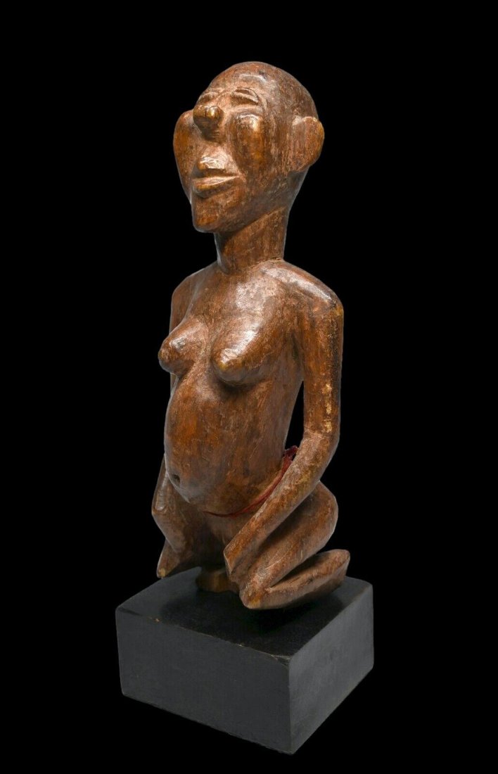 Sukuma Kneeling Female Effigy Ex Banks collection (1 of 6)