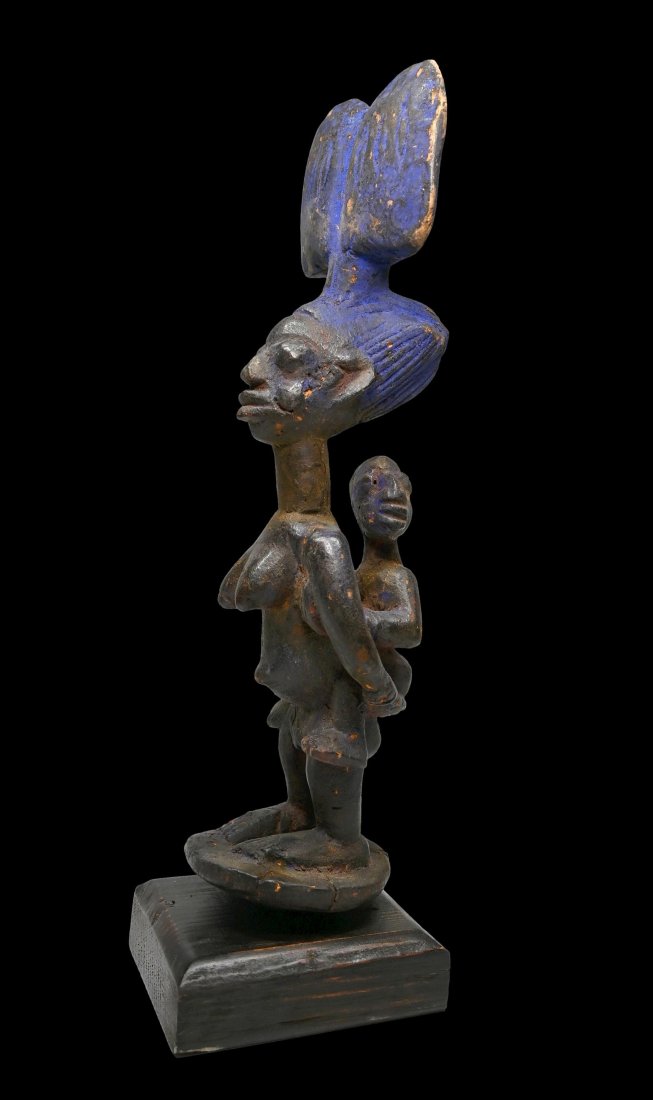 A Yoruba Shango Cult staff top (1 of 6)