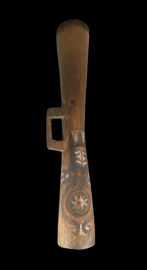 A Gogodala Drum Collected prior to 1966 (1 of 5)