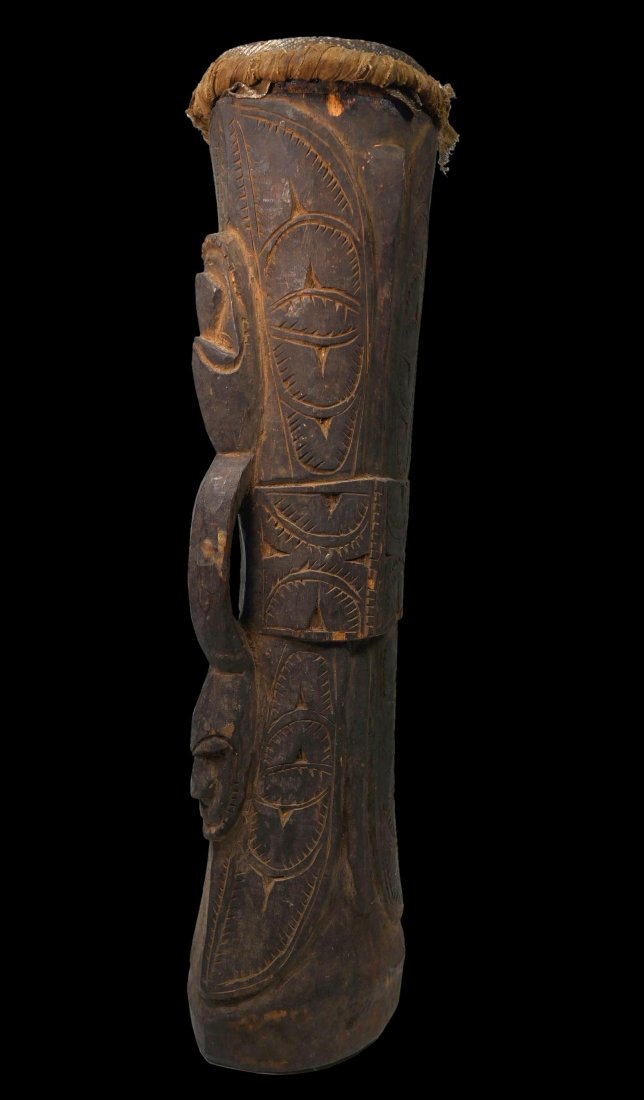 A Lower Sepik Ceremonial Drum (1 of 6)