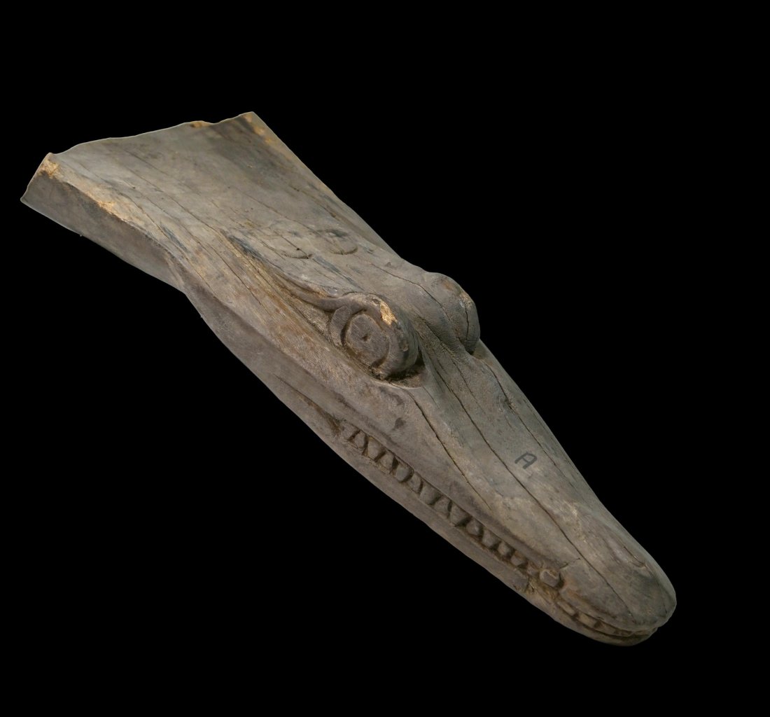 A Lower Sepik Canoe Prow Ex Ceaser Collection (1 of 1)