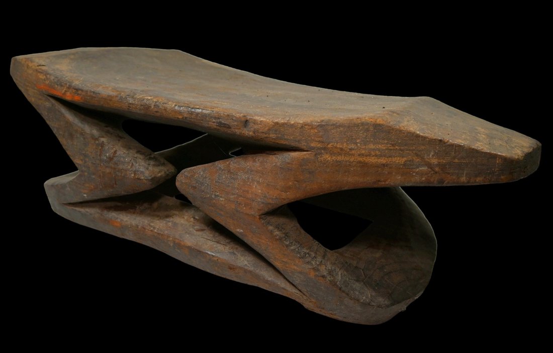 Antique Wooden Stool Ex Ceaser collection (1 of 4)