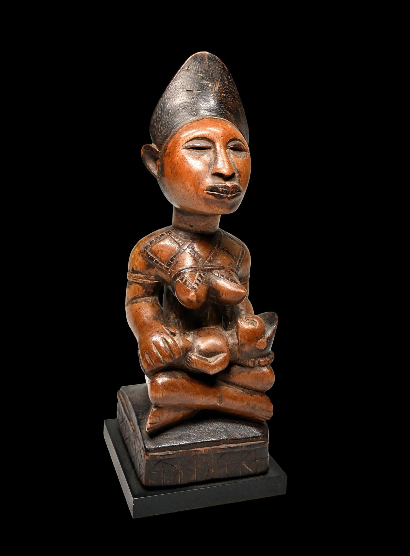 A Bakongo Maternity Sculpture Ex J. Camp Gallery (1 of 7)