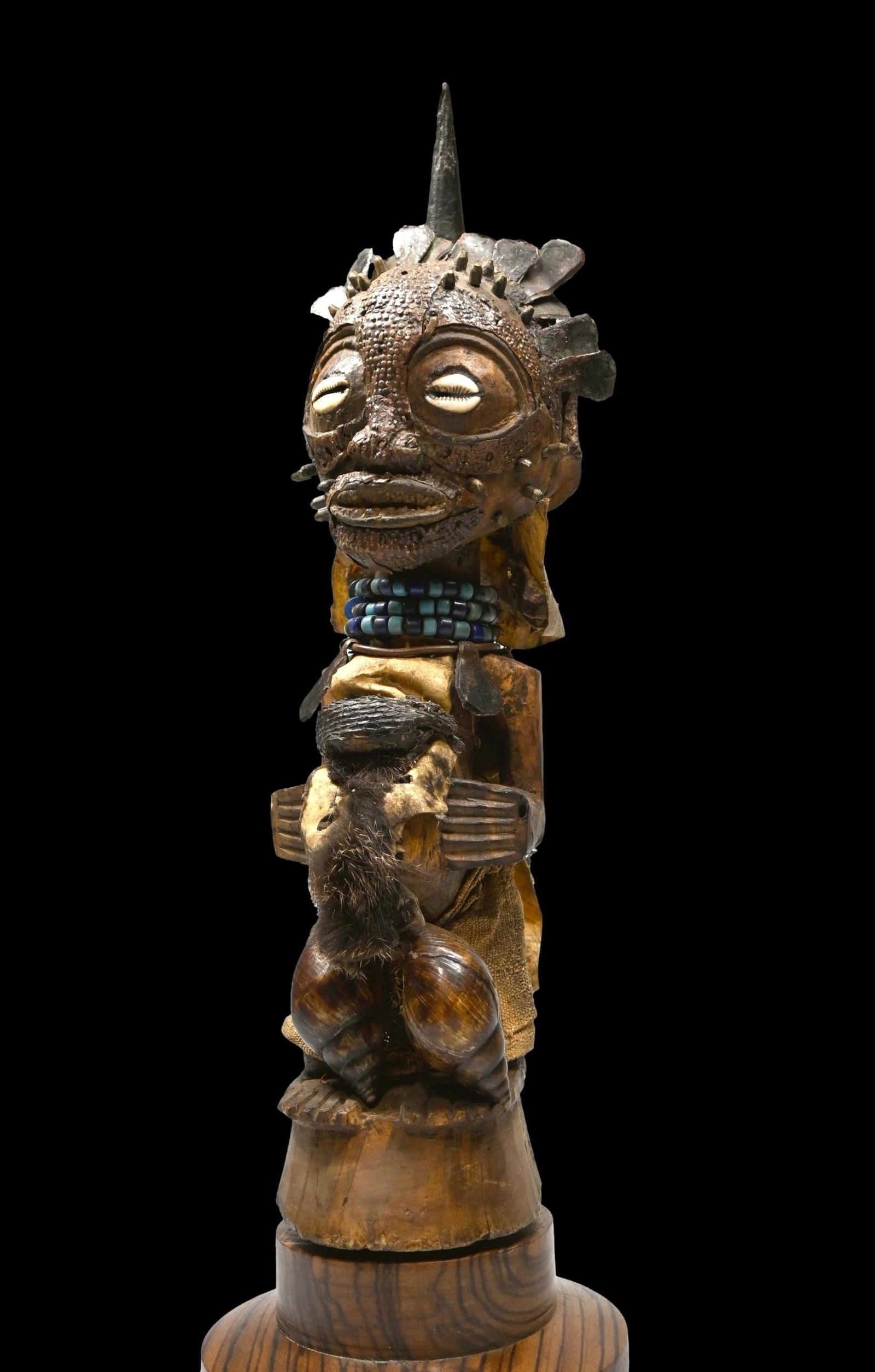 A Male Songye Nkisi Power Figure Ex Dr Endicott collection (1 of 5)