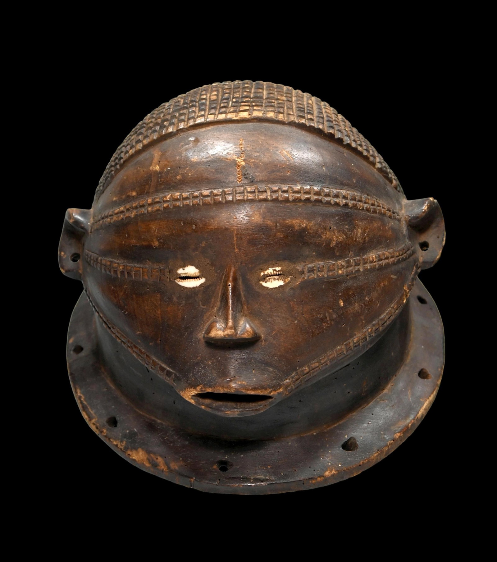 A Tabwa Helmet Mask Ex Leonard Kahan Gallery (1 of 6)