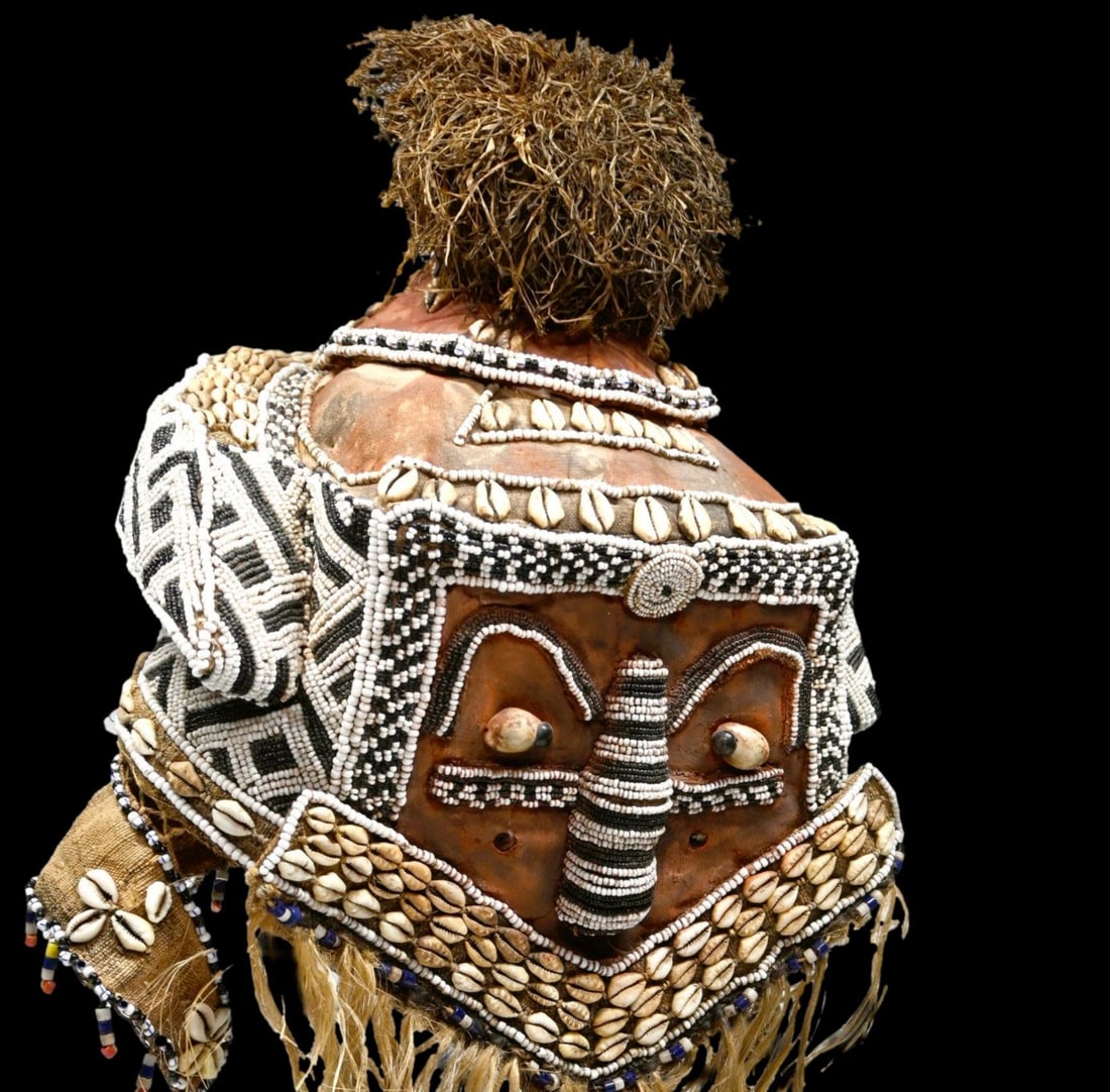 A Kuba Moshambwooy Mask Ex J. Blum Collection (1 of 8)