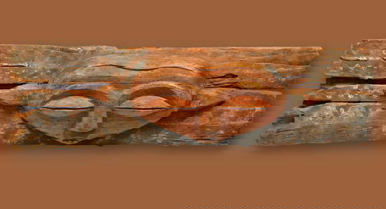 Ancient Panya Ngombe Lintel for Chiefs House