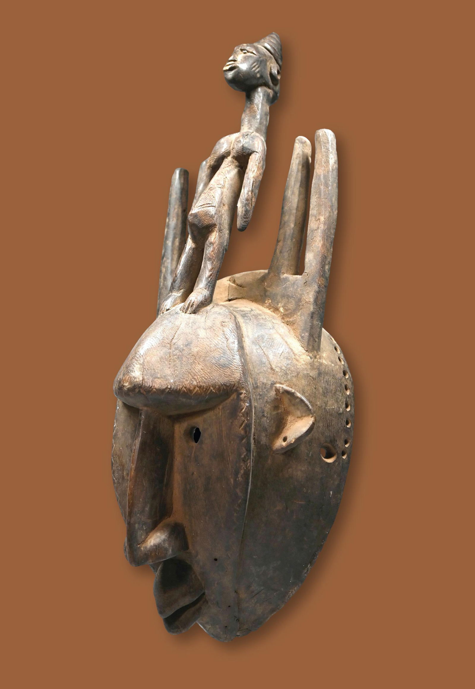 A Bamana Ntomo Mask Ex Thompson Estate (1 of 12)