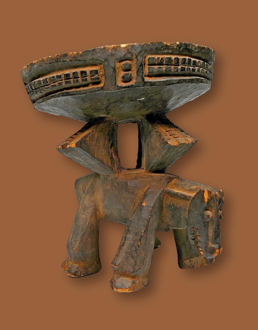 A Bamana Equestrian Stool (1 of 7)