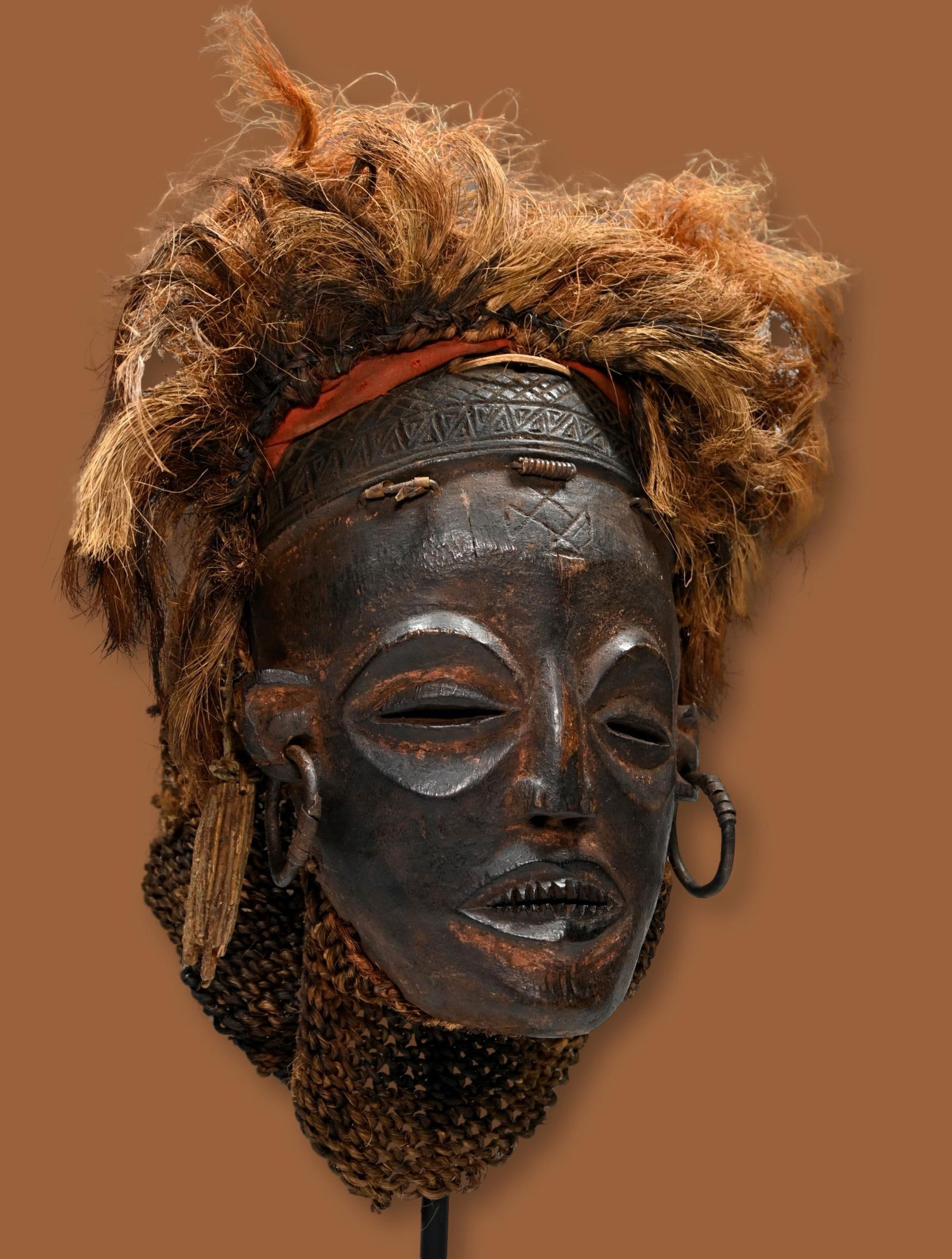 A Chokwe Pwo Mask Field Collected 1990 (1 of 6)