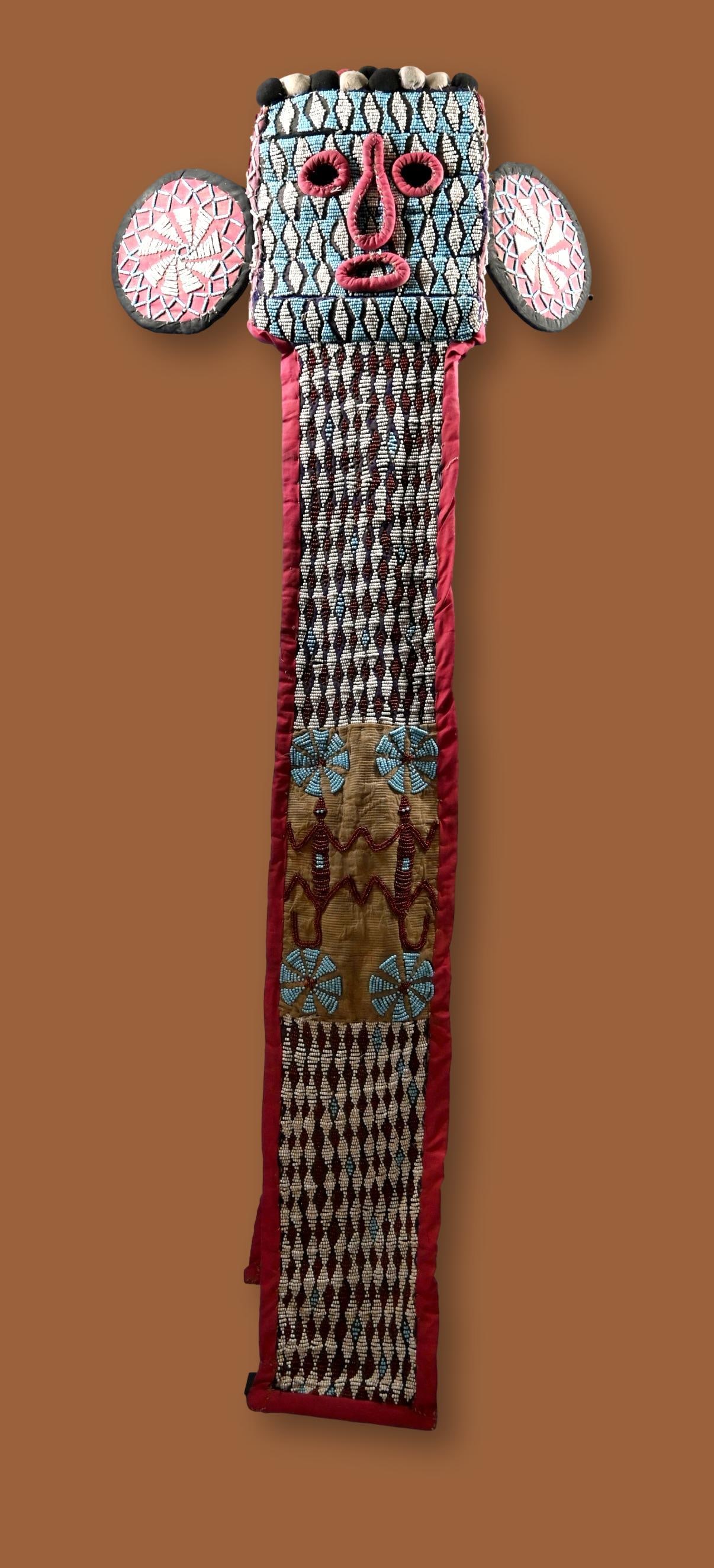 A Bamileke Elephant mask (1 of 6)