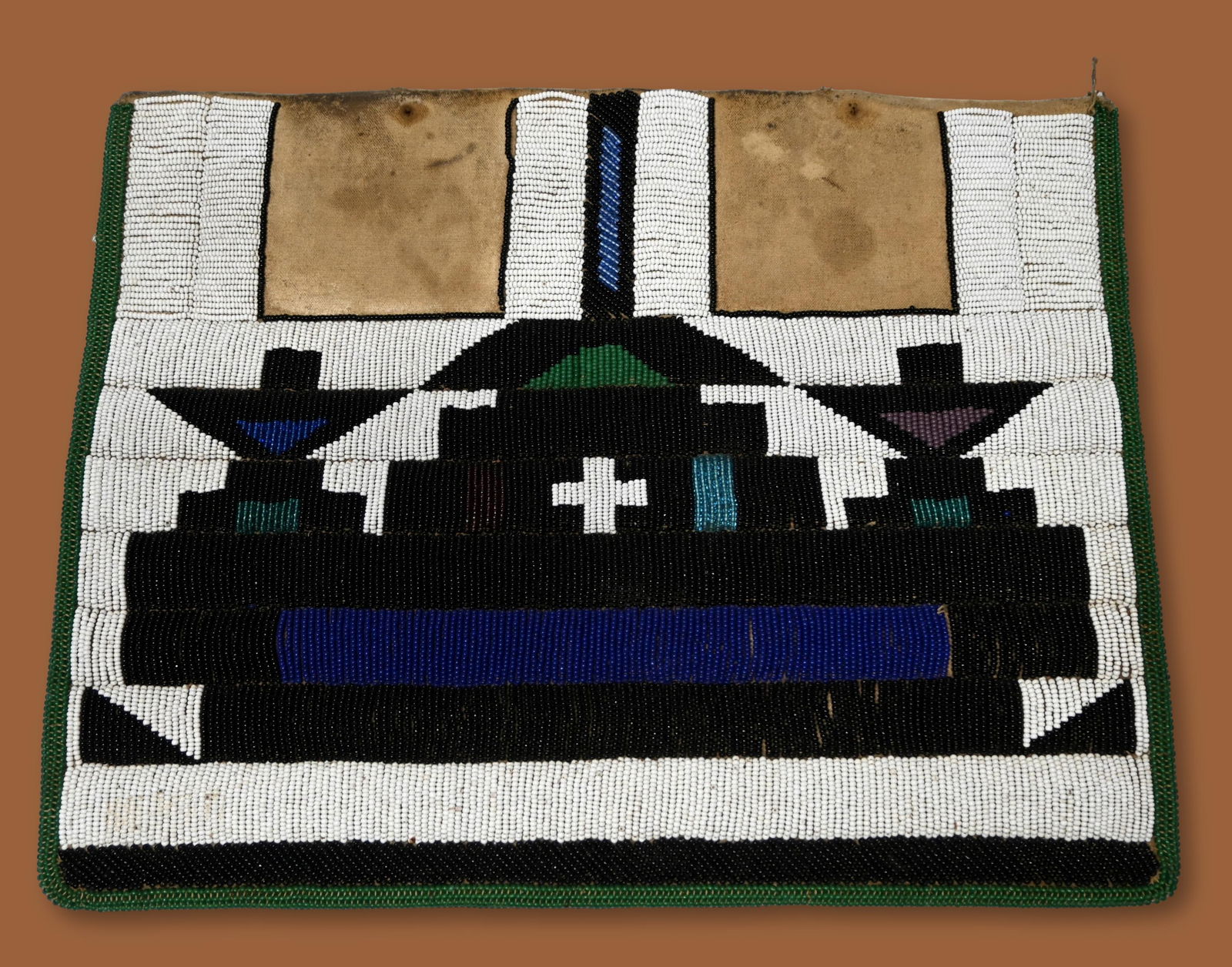 Old Ndebele Apron Panel from South Africa 1 (1 of 3)