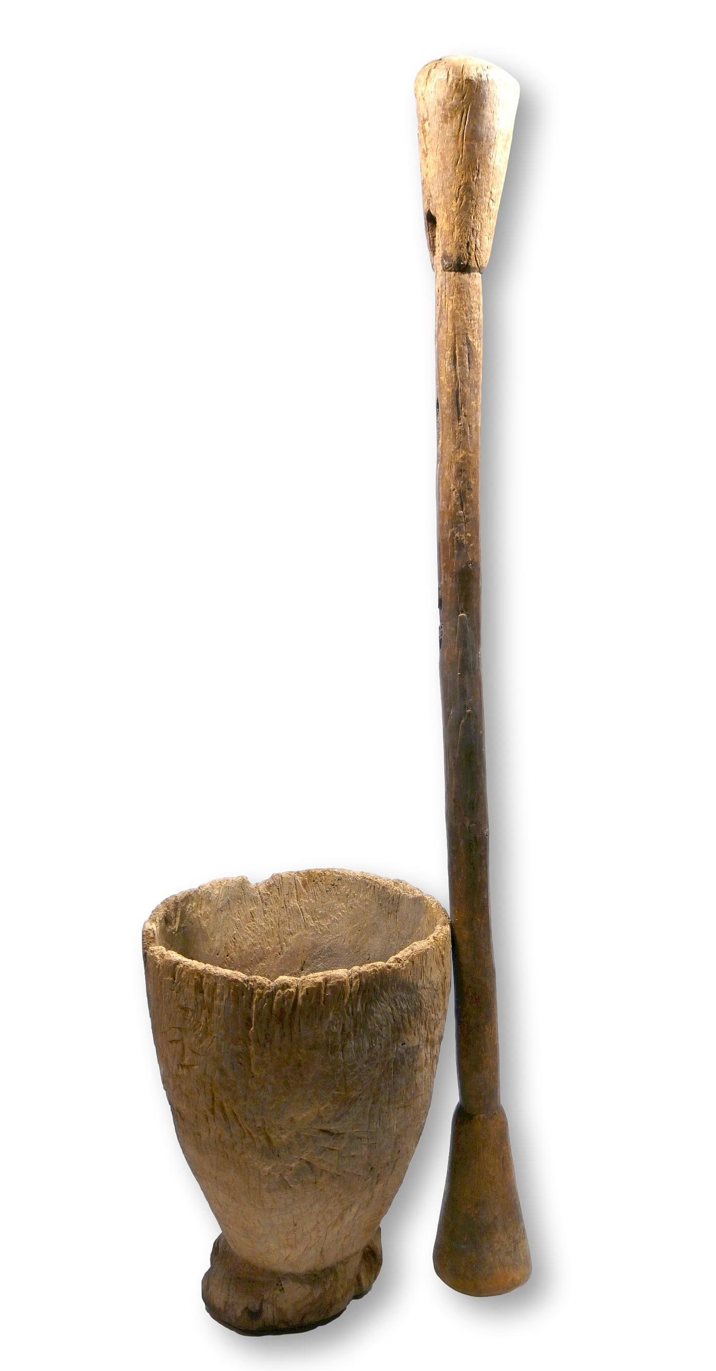 Old Dogon Mortar & Pestle (1 of 1)