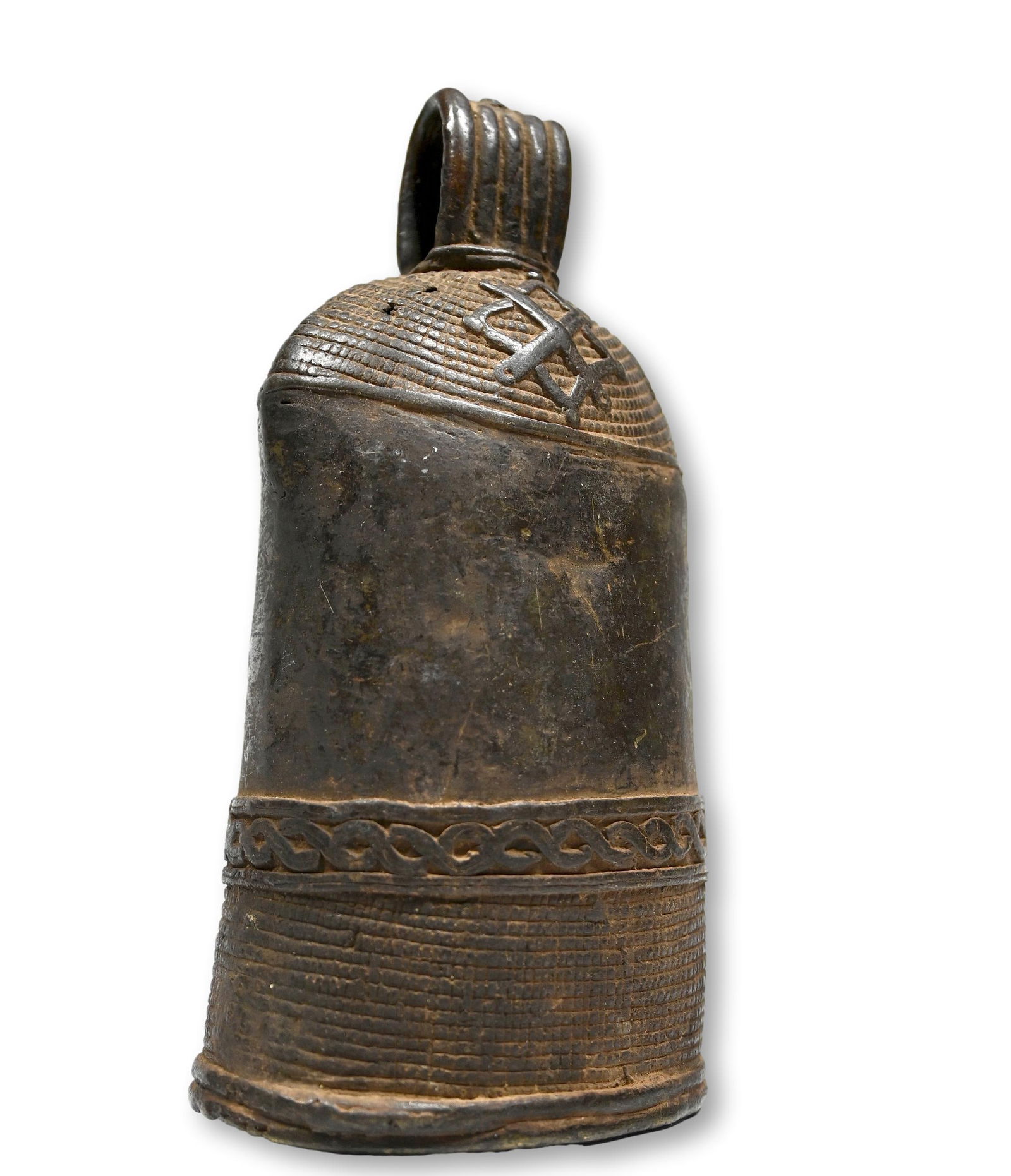 Old Yoruba Bronze Bell (1 of 1)