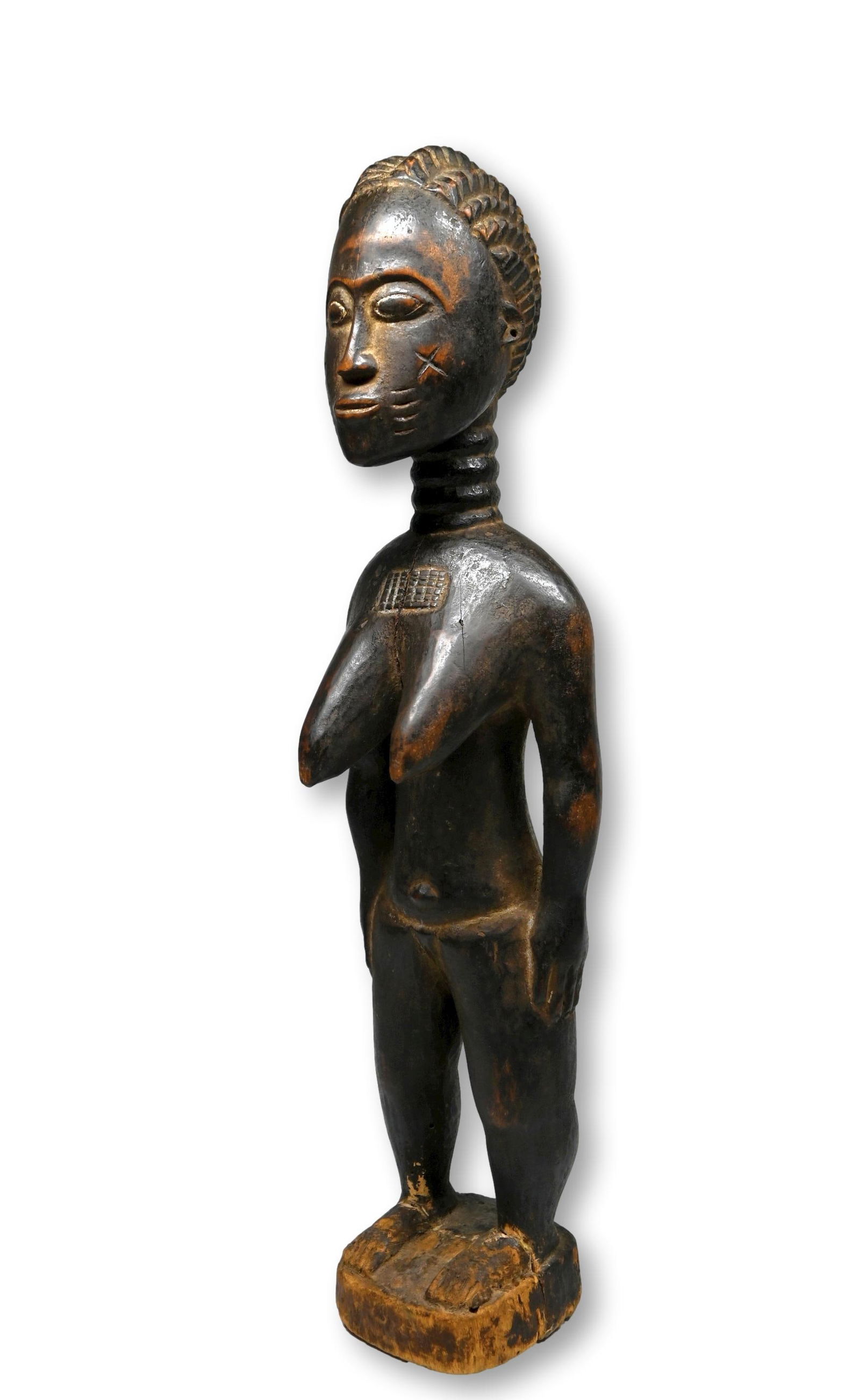 A Baule Female Sculpture Ex Banks Collection (1 of 6)