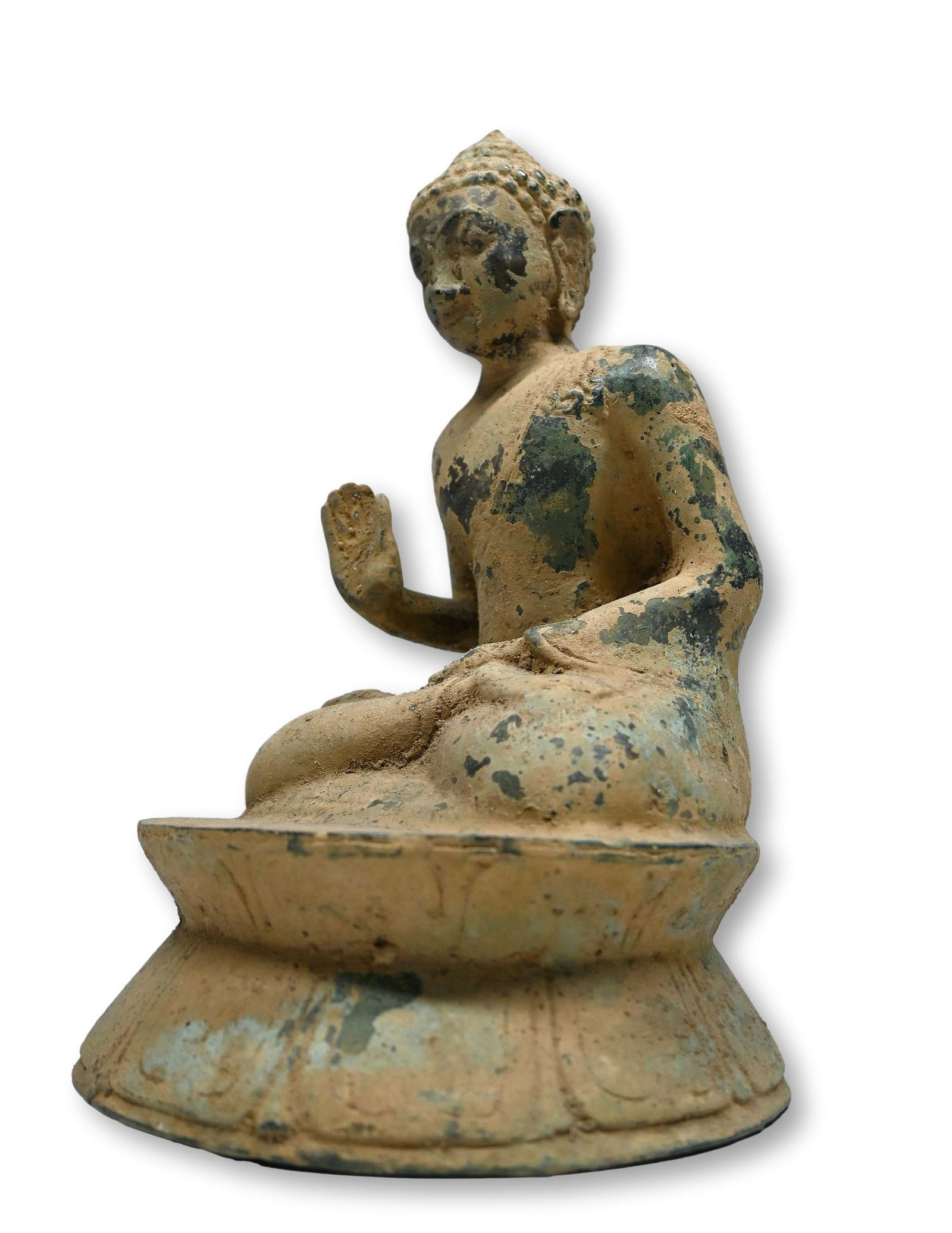 A Bronze Buddha Sculpture (1 of 1)