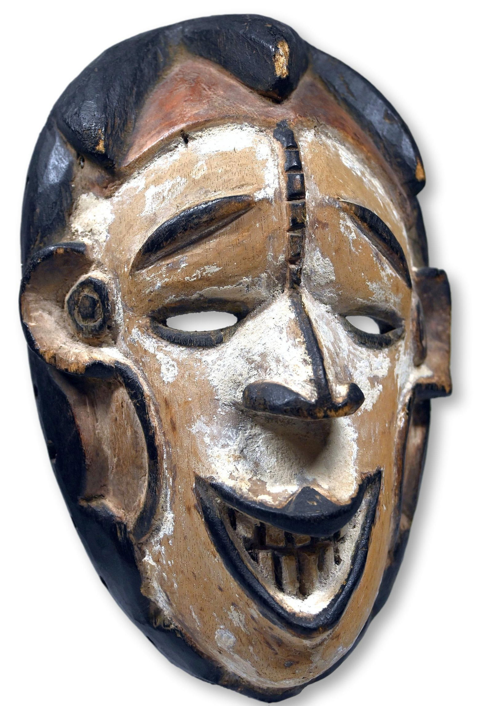 A Igbo Okoroshi Ceremonial Mask (1 of 4)