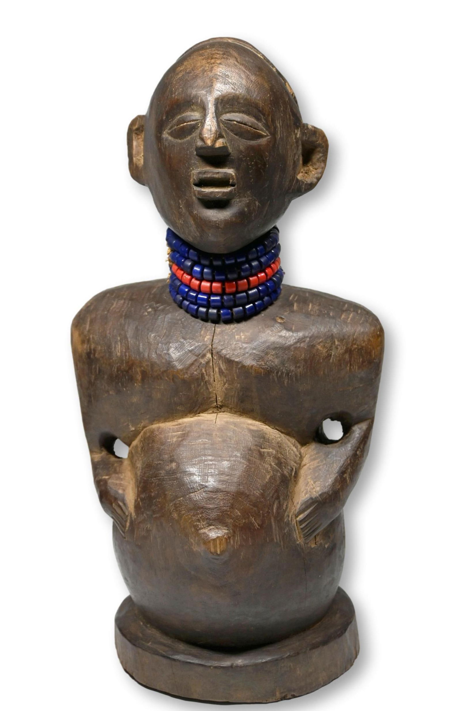 A Luba Maternity Sculpture Field Collected (1 of 1)