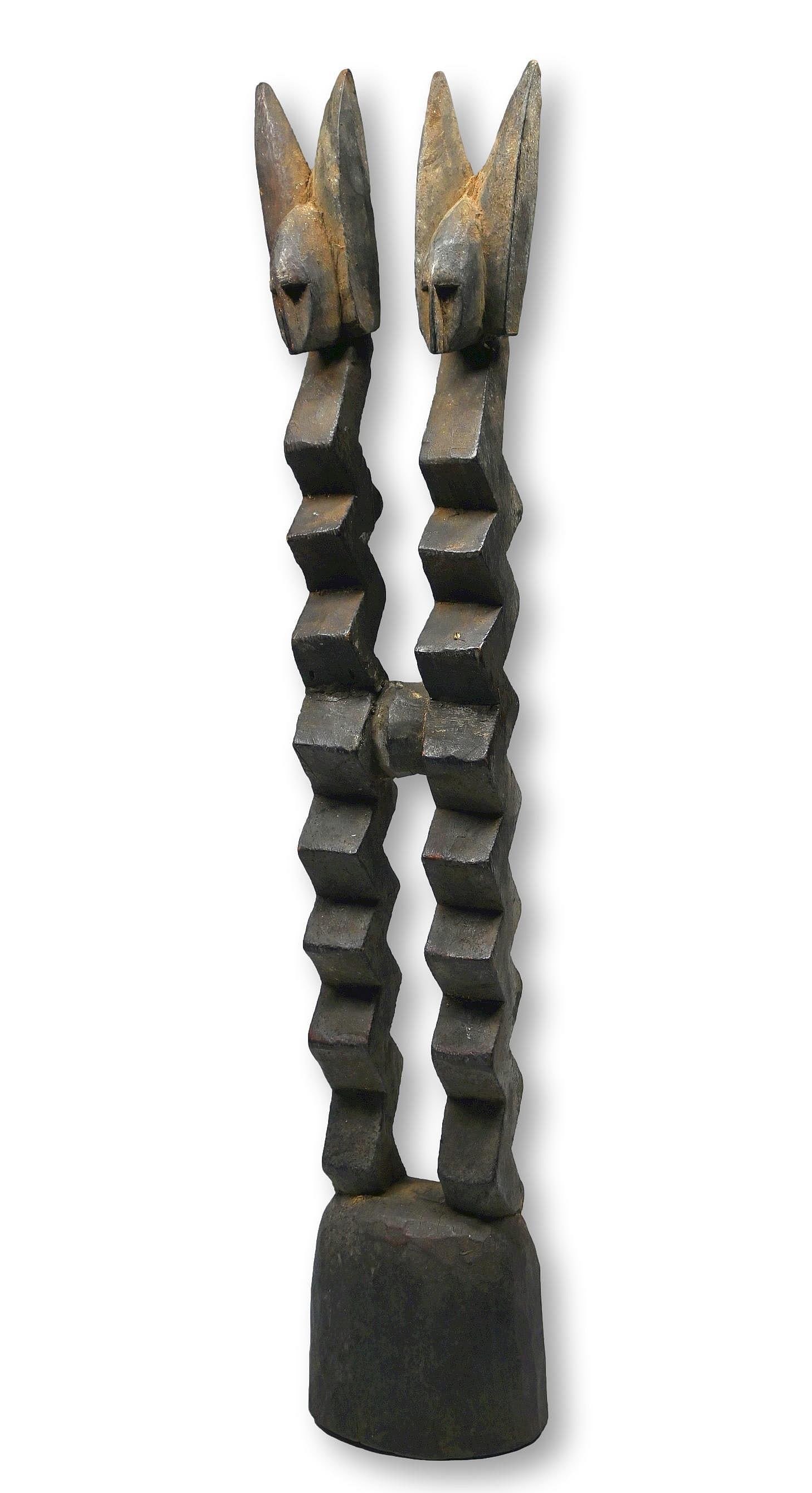 A Bamana Chiwara Zig Zag Headdress (1 of 6)