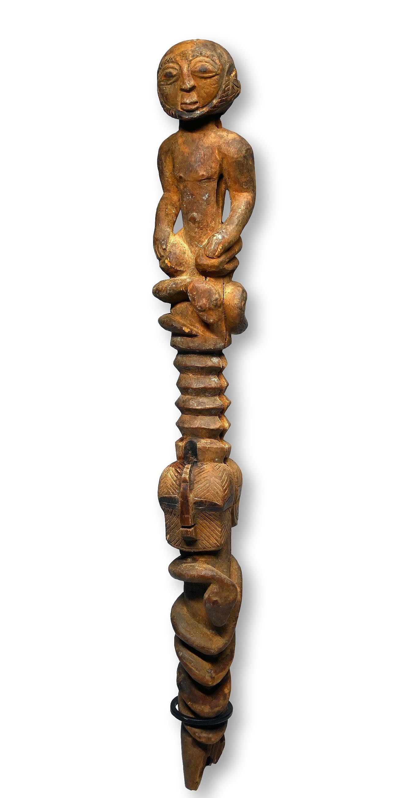 A Songye Luba Ritual Staff (1 of 10)