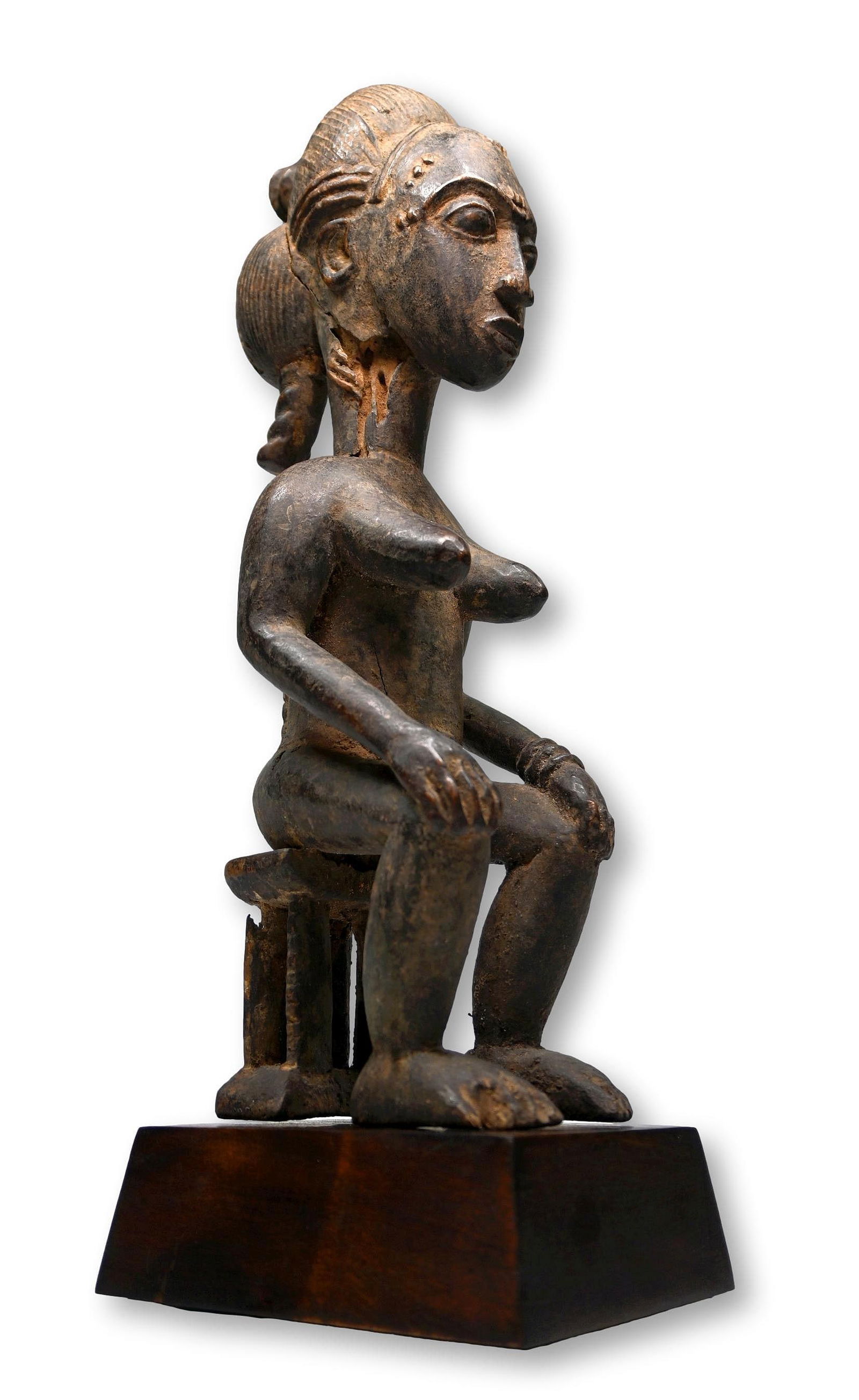 A Baule Female Queen Mother Sculpture (1 of 8)