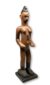 A Igbo Alusi Shrine Idol