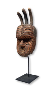 A Tetela African Mask