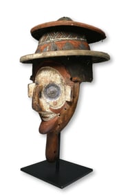A Yaka Initiation Mask