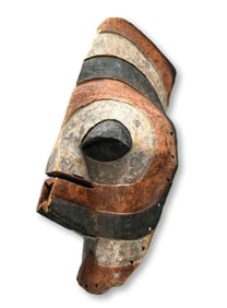 A Male Songye Kifwebe Dance mask
