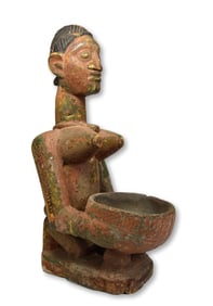 A Yoruba Female Bowl Bearer