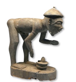 Old Senufo Elder Sculpture African Art