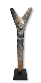 A Luena Initiation Post Field Collected