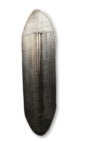 A Mongo Basketry Shield