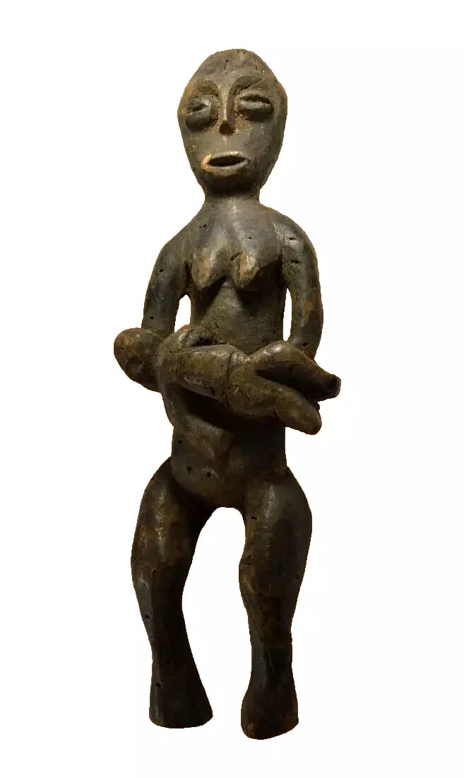 A Zimba Maternity Sculpture Collected 1965 (1 of 4)