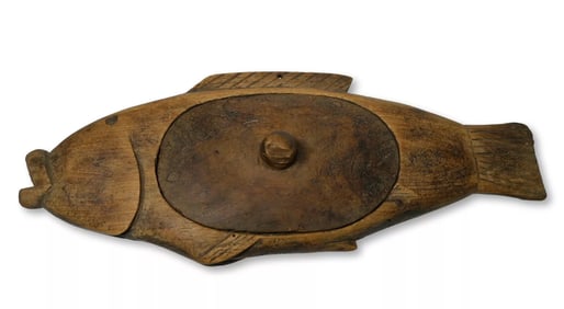 A Lozi Lidded Fish Bowl Field Collected