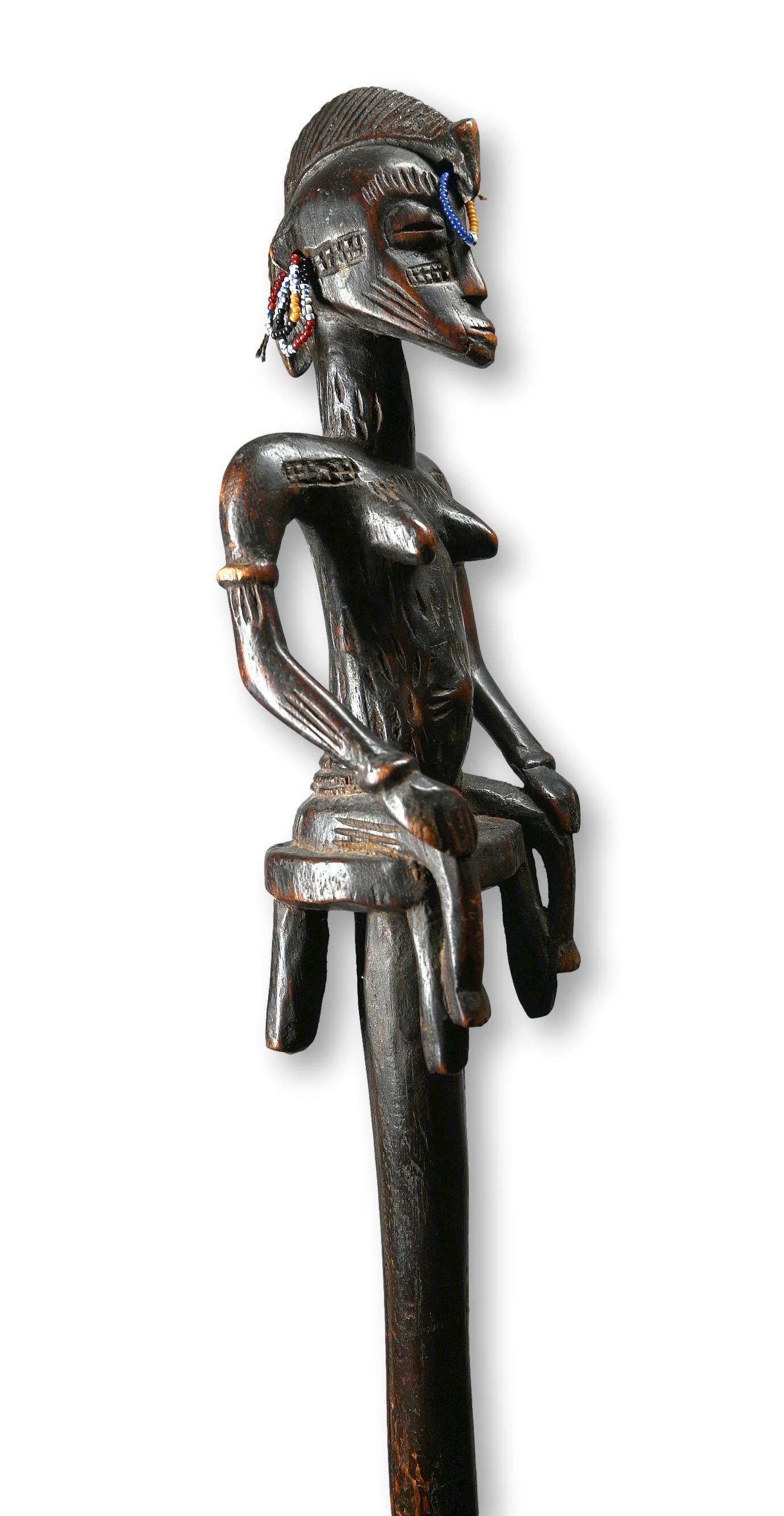 A Senufo Staff Ex Steinhacker Gallery 1979 (1 of 6)