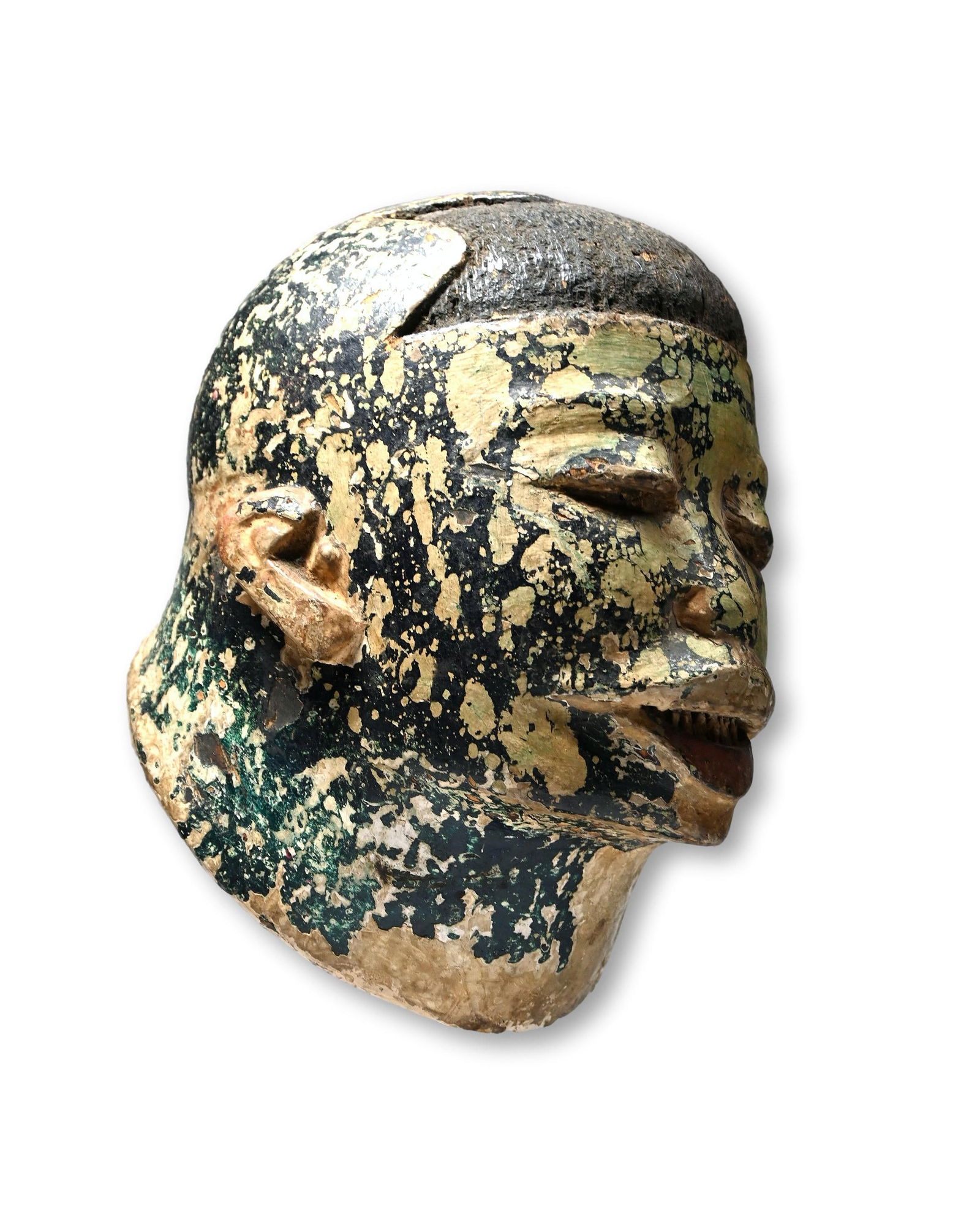 A Mokonde Lipiko Initiation Mask Ex Simmons Collection (1 of 6)