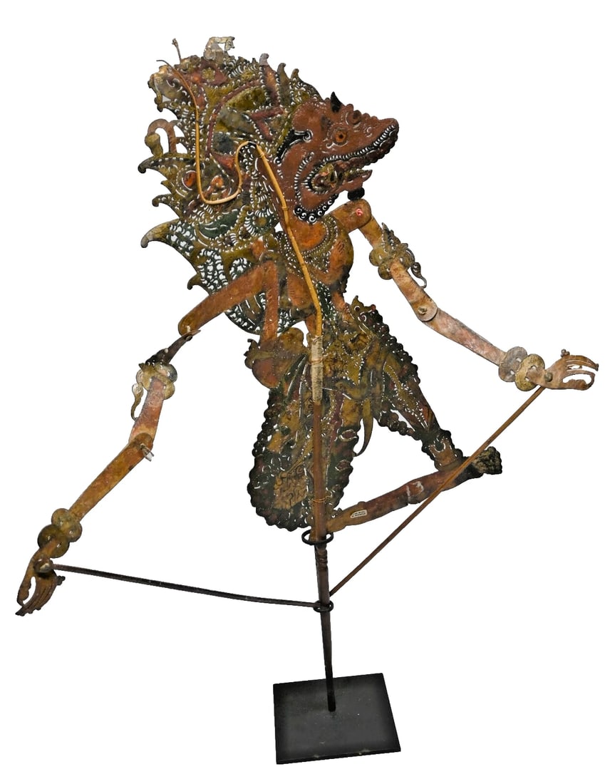 Antique Shadow Puppet of the Lord of the Underworld (1 of 4)