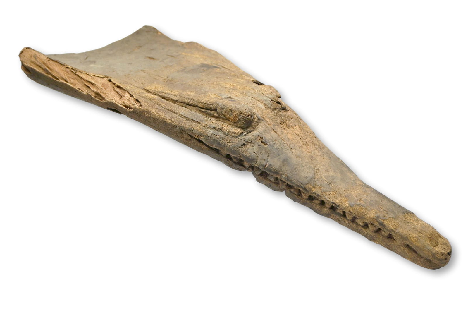 Old Crocodile Canoe Prow Papua New Guinea (1 of 5)