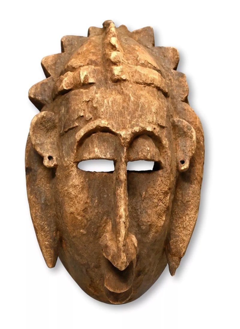 A Heavily Eroded Bamana mask (1 of 5)