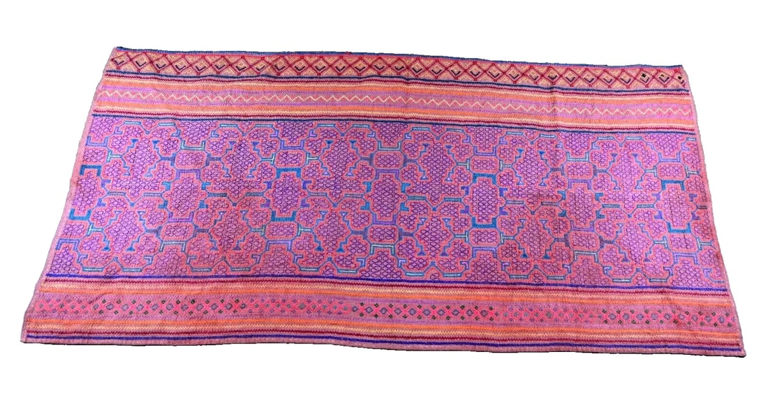 Hand Woven Shipibo Indian Ceremonial Cloth (1 of 7)