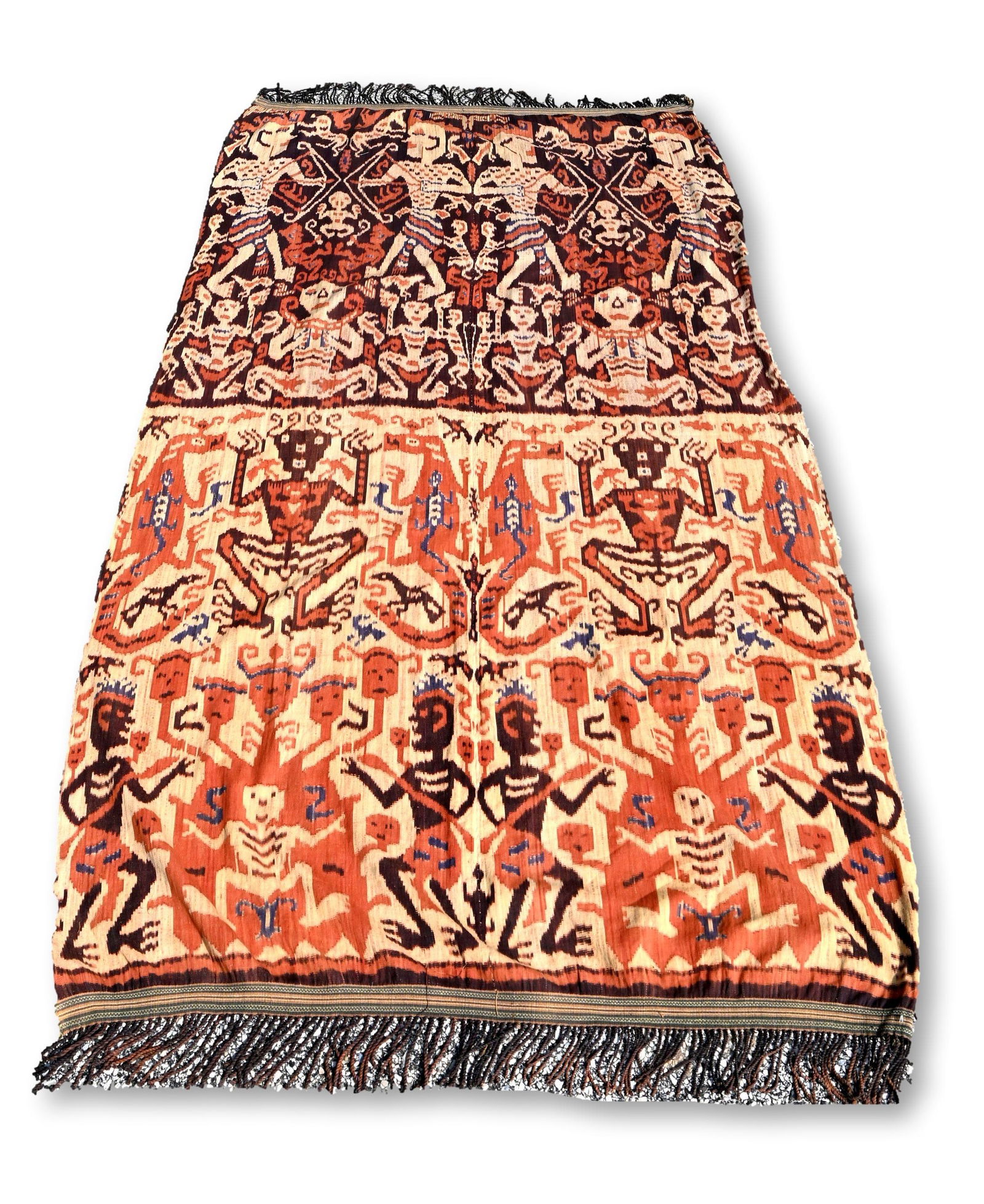 Huge Ceremonial Ikat Hingii Textile from Sumba Island (1 of 5)