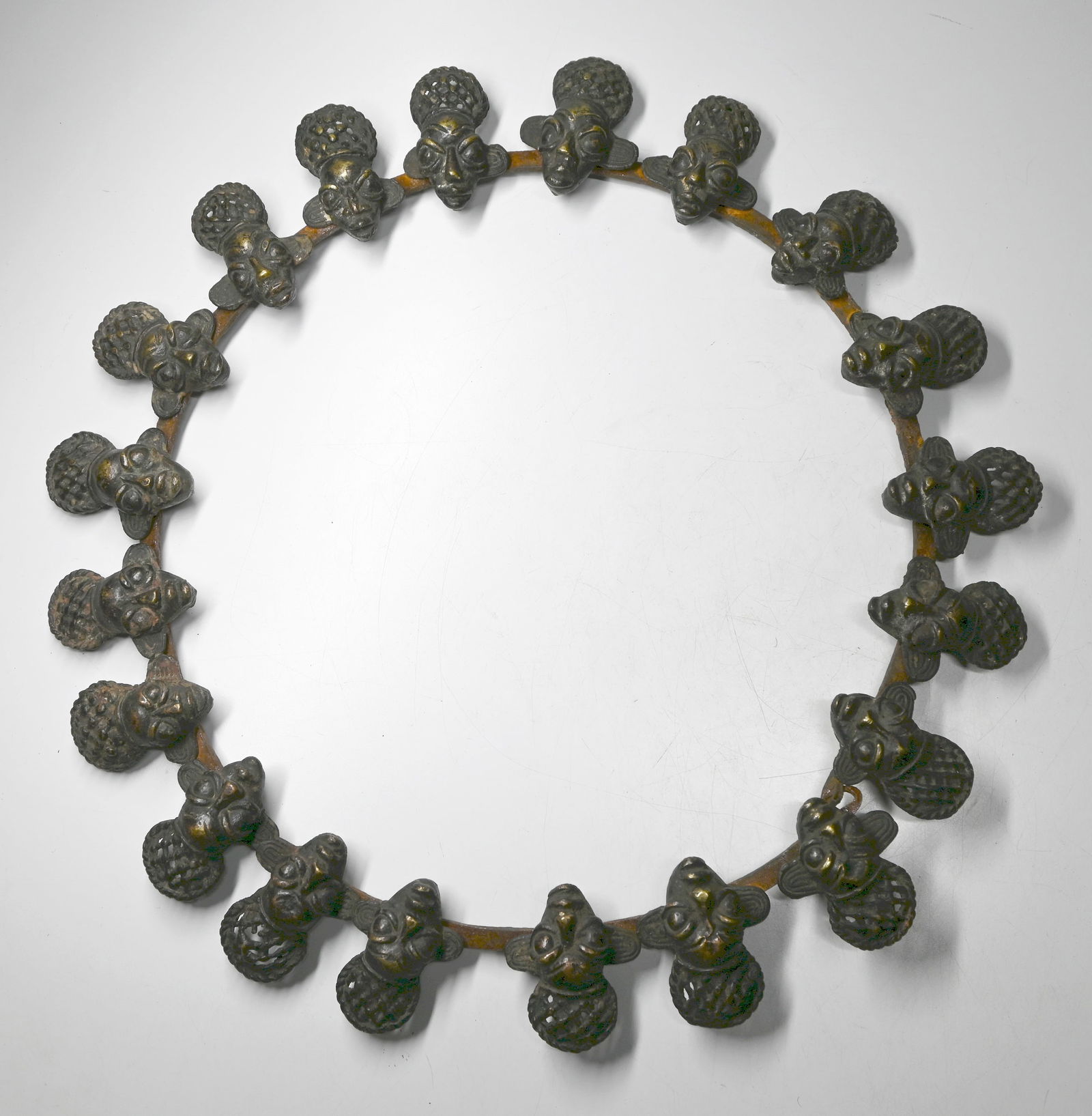 A Bamun Bronze & Iron Necklace / Collar (1 of 2)