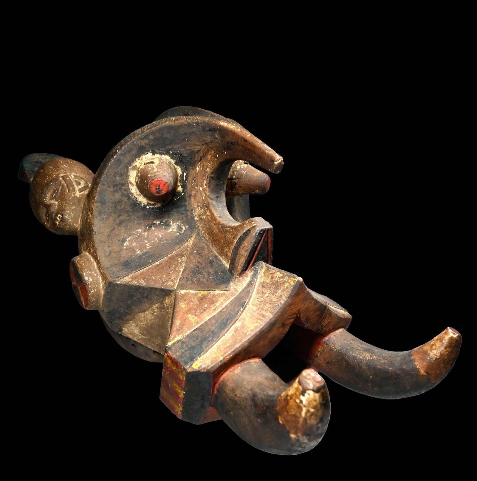 A Igbo Izzi Elephant Spirit Mask (1 of 8)