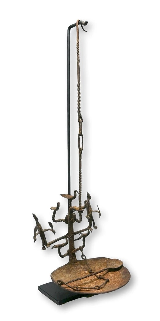 Old Yoruba Ritual Oil Lamp Ex Kahan Gallery (1 of 6)