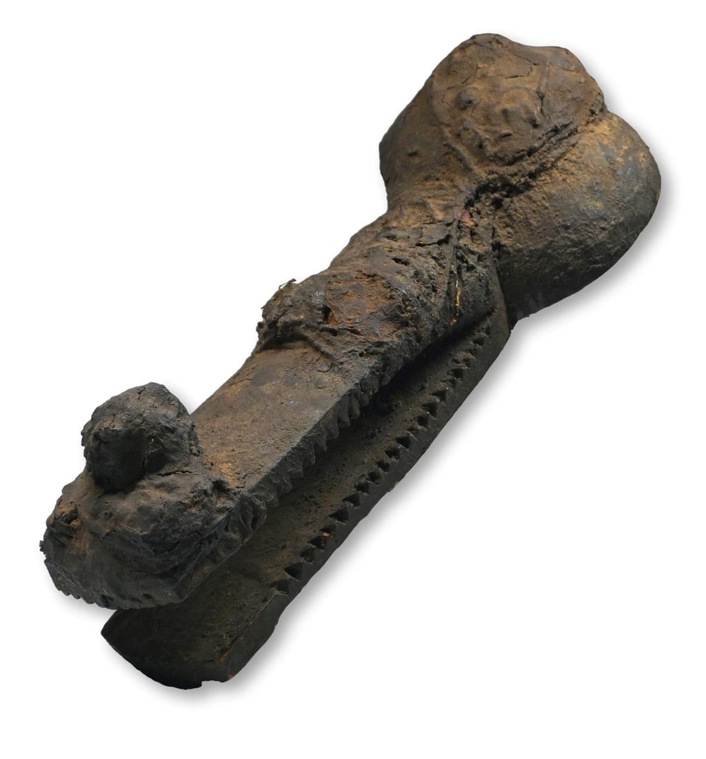 A Bamana Komo Society Shrine mask (1 of 8)